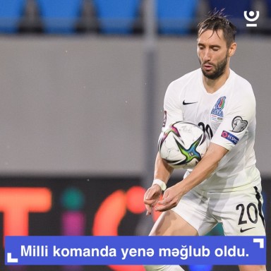 Milli komanda yenə məğıub oldu...
