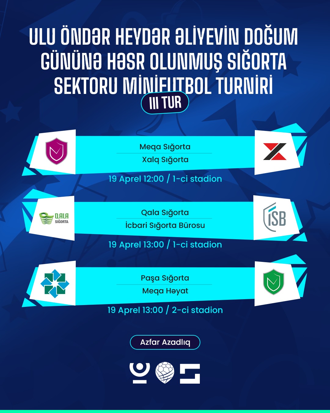 Sığorta Sektoru minifutbol turniri